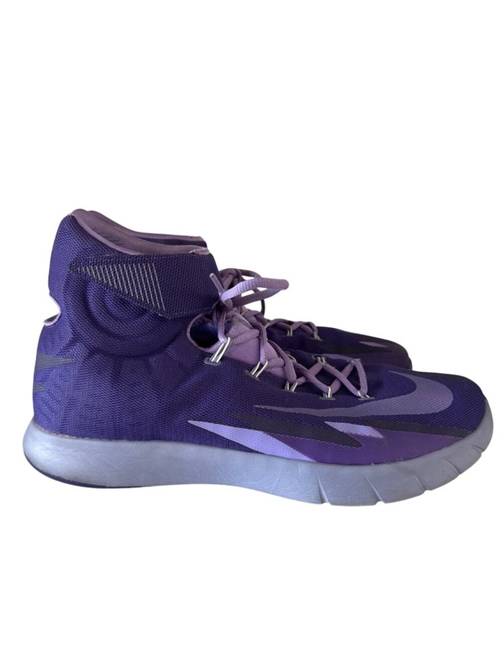Nike Zoom Hyperrev Basketball Shoes Purple Size 14 Performance 2013